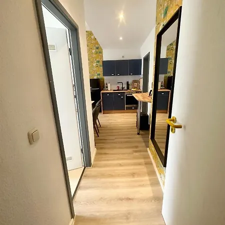 Apartment Zum Gelben Kolibri Inkl. Parkplatz Erfurt Exterior foto
